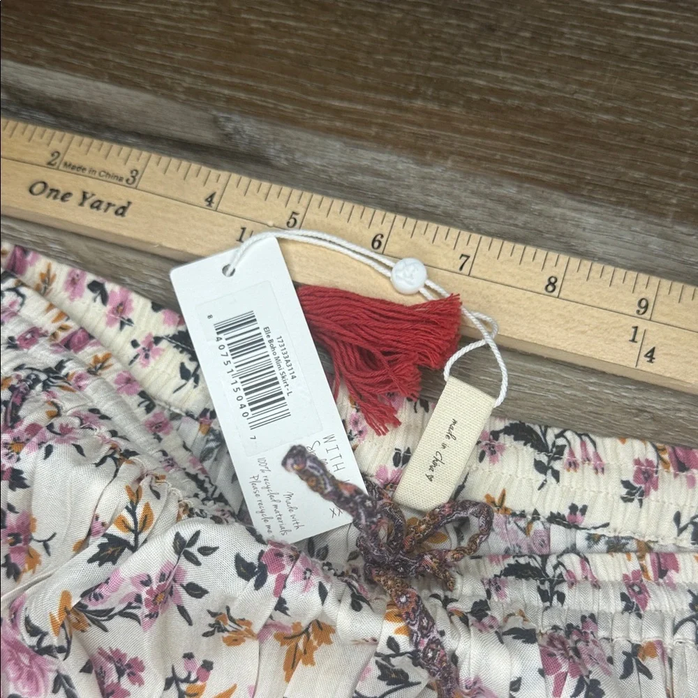 NWT Spell Elle Boho Mini Skirt in Rosewood Size Large - Picture 14 of 16